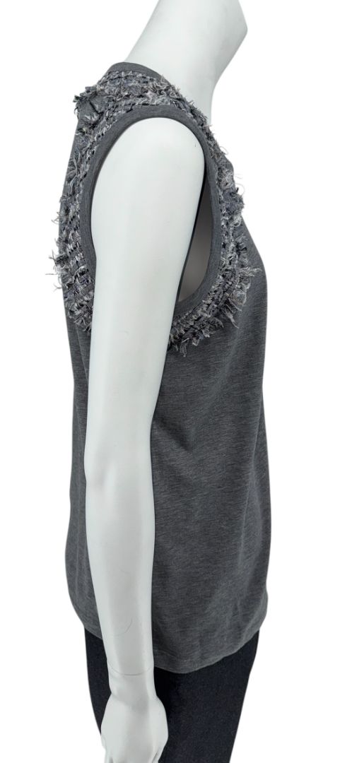 Chanel Cruise 2010 Cotton/Tweed Tank - Size 42