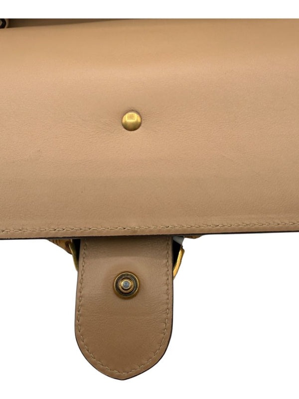 Gucci Beige/Red/Green Leather Dionysus Medium Top Handle