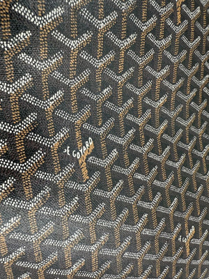 Goyard Goyardine Canvas Large Rolling Suitcase – 25.6" x 19.7" x 9.8"