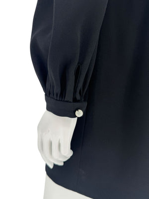 Pamella Roland Embellished Knit Sheath Dress - Large