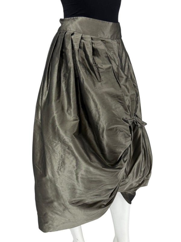 Pauw Amsterdam Metallic Silk Sculptural Skirt – Size 3