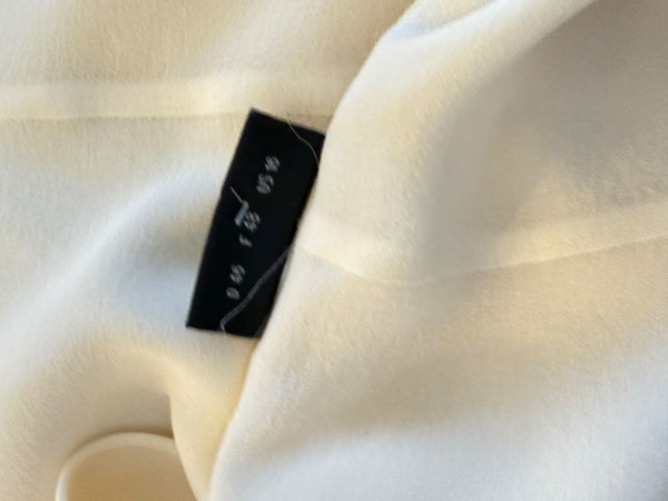 Akris Ivory Tank Camisole & Mesh Jacket Twin Set – Size US 16 (F 48 / D 46)