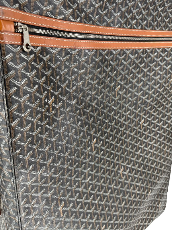 Goyard Goyardine Canvas Large Rolling Suitcase – 25.6" x 19.7" x 9.8"