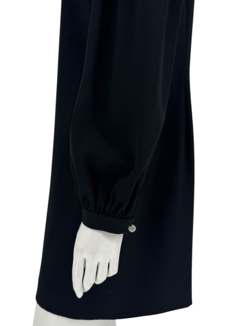 Pamella Roland Embellished Knit Sheath Dress - Large