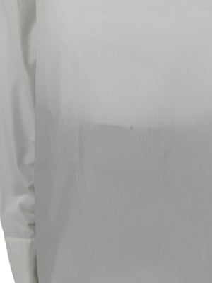 Jil Sander White Long-Sleeve Blouse – Size 40