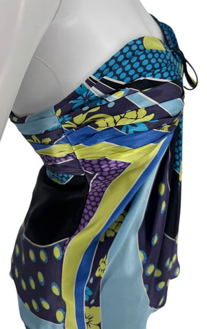 Laundry by Shelli Segal Silk Strapless Blouse – Size 2 (New with Tags)