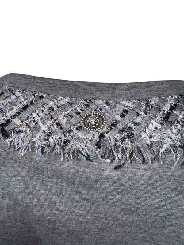 Chanel Cruise 2010 Cotton/Tweed Tank - Size 42