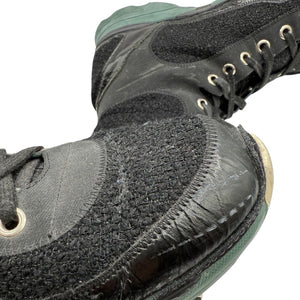 Chanel Mixed-Media High-Top Sneakers – Size 40