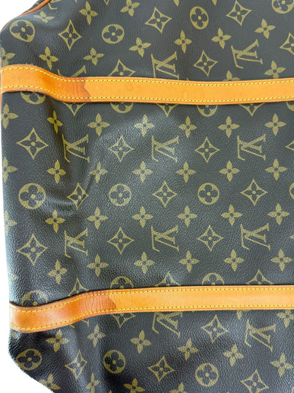 Louis Vuitton Monogram Sac Shopping Tote – Vachetta Trim & Pouch Included