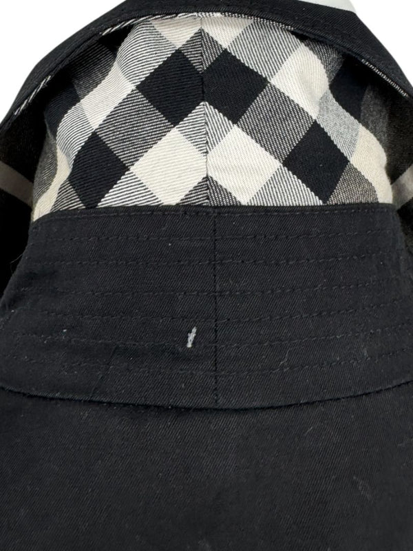 Burberry London Black Cotton Trench Coat with Dégradé Studded Details – Size USA 14 / IT 48