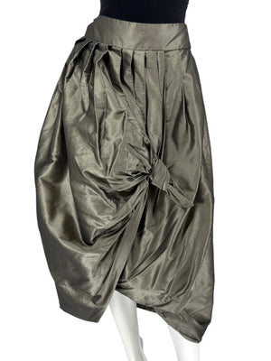 Pauw Amsterdam Metallic Silk Sculptural Skirt – Size 3
