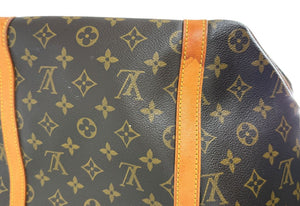 Louis Vuitton Monogram Sac Shopping Tote – Vachetta Trim & Pouch Included