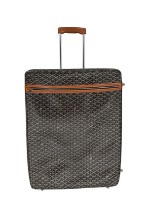 Goyard Goyardine Canvas Large Rolling Suitcase – 25.6" x 19.7" x 9.8"
