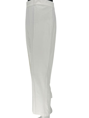 Joan Vass Ivory Stretch Knit Pull-On Pants – Size 2X