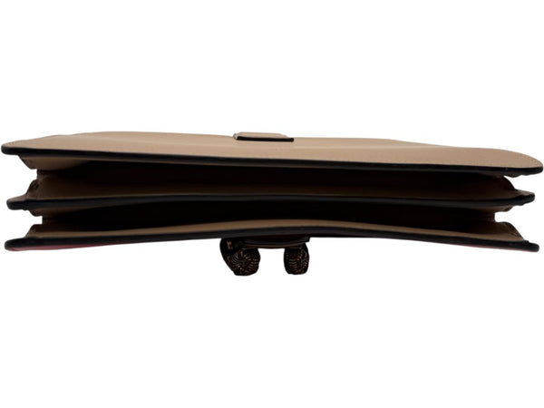 Gucci Beige/Red/Green Leather Dionysus Medium Top Handle