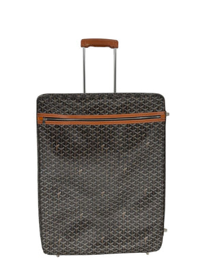 Goyard Goyardine Canvas Large Rolling Suitcase – 25.6" x 19.7" x 9.8"