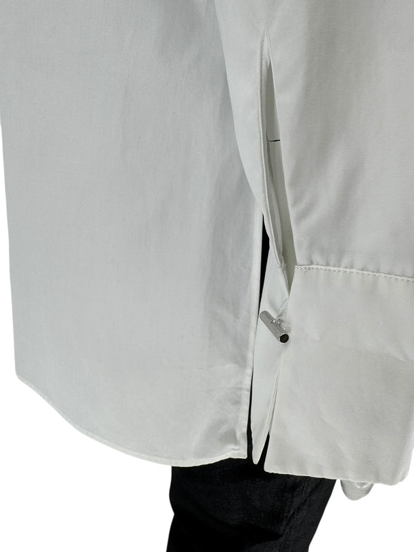 Jil Sander White Long-Sleeve Blouse – Size 40