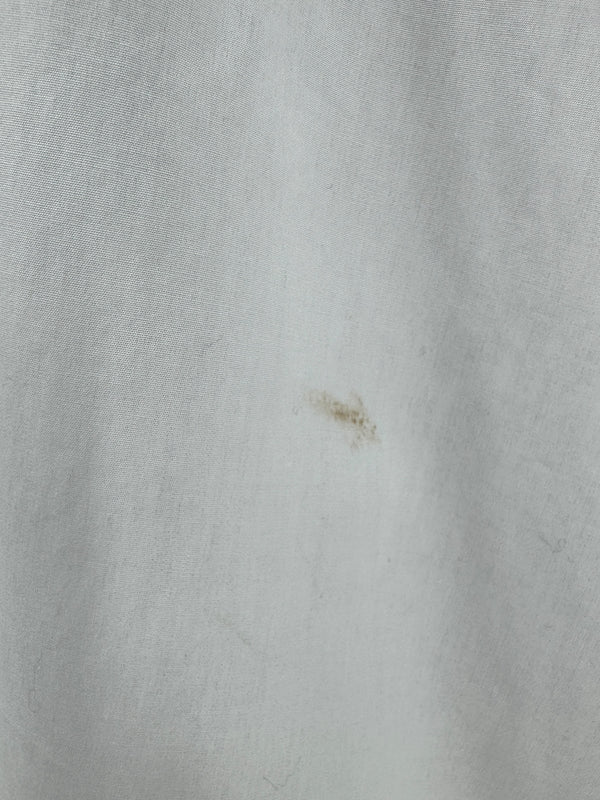 Yohji Yamamoto White Asymmetric Back-Drape Shirt Dress – Size 1