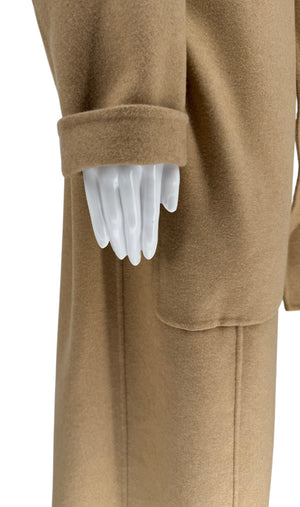 THE ROW PARET DOUBLE FACED WOOL AND CASHMERE BLEND COAT - Size S