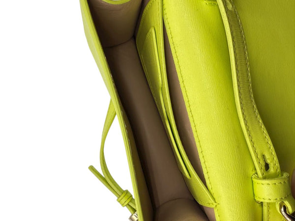 Alexander McQueen Women’s Lichen Green Leather Knuckle Mini Shoulder Bag