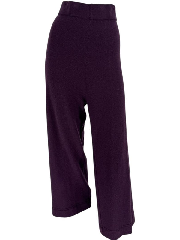 Neiman Marcus Cashmere Knit Sweater & Wide-Leg Pant Set – Size: XL