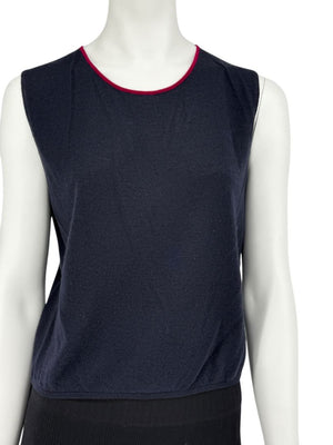 Chanel Cashmere Cardigan and Shell Set - Size 40