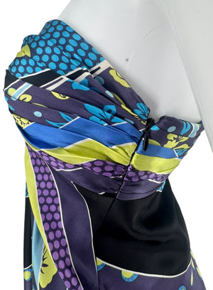 Laundry by Shelli Segal Silk Strapless Blouse – Size 2 (New with Tags)