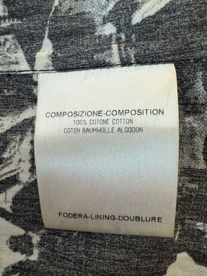 Alexander McQueen Black & White Graphic Print Shirt – Size IT 50 (US L)