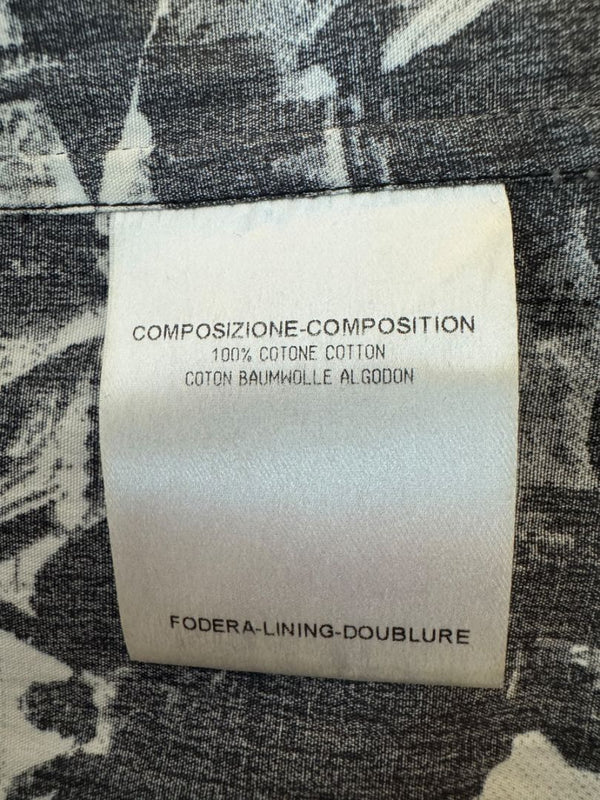 Alexander McQueen Black & White Graphic Print Shirt – Size IT 50 (US L)