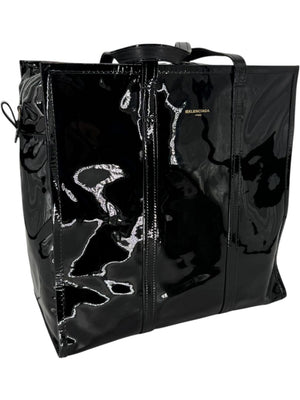 Balenciaga Large Patent Leather Bazar Tote