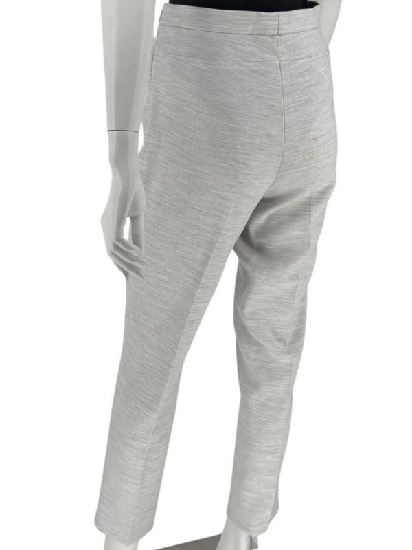 Akris Punto Light Grey Mélange Blazer & Pants Suit Set – Size US 10