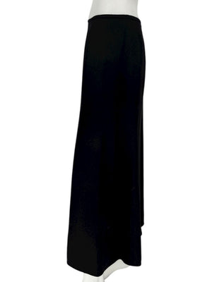 Armani Collezioni Black A-Line Midi Skirt – Size 14 (IT 50)