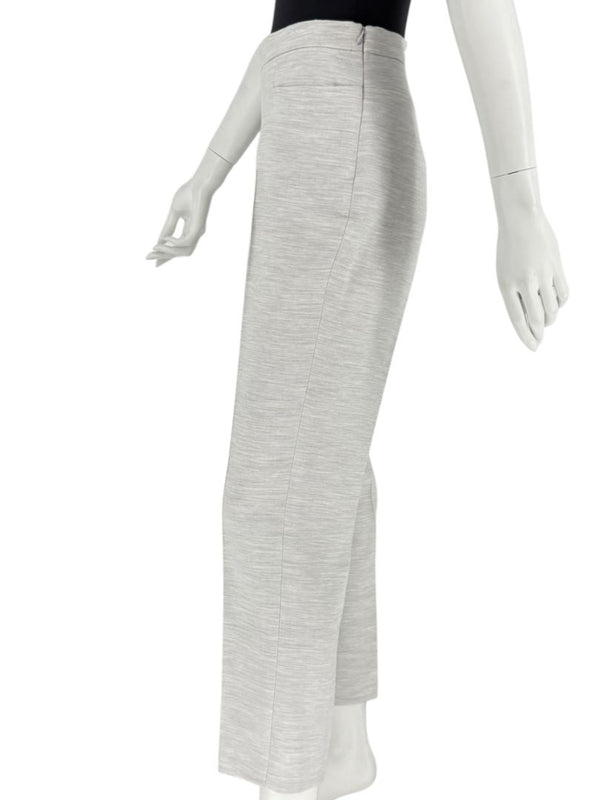 Akris Punto Light Grey Mélange Blazer & Pants Suit Set – Size US 10