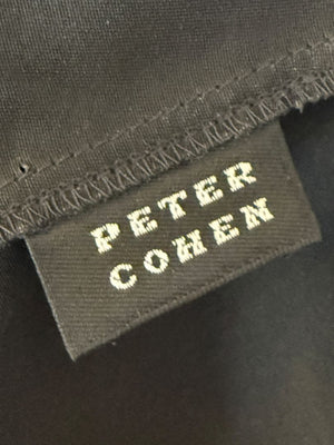 Peter Cohen Charcoal Viscose Cropped Jacket – Size M
