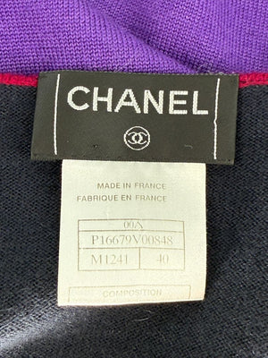 Chanel Cashmere Cardigan and Shell Set - Size 40