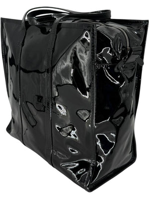 Balenciaga Large Patent Leather Bazar Tote