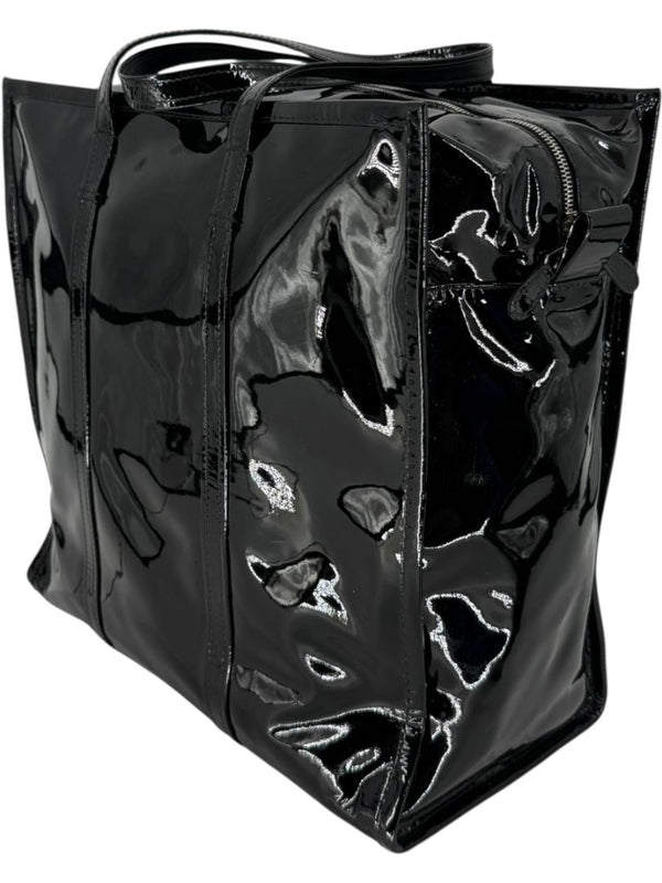 Balenciaga Large Patent Leather Bazar Tote