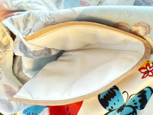 St. John Sport by Marie Gray Fruit & Butterfly Print T-Shirt &amp; Denim-Style Jacket Set – Size XL