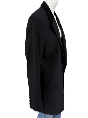 Karl Lagerfeld for H&M Men’s Black Wool Blazer –Size EU 52 / US 42
