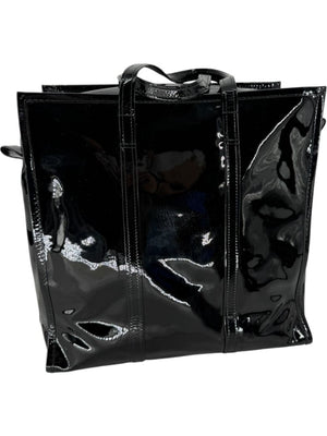 Balenciaga Large Patent Leather Bazar Tote