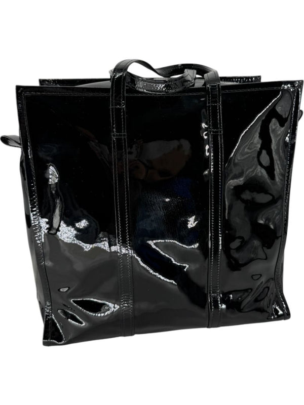 Balenciaga Large Patent Leather Bazar Tote