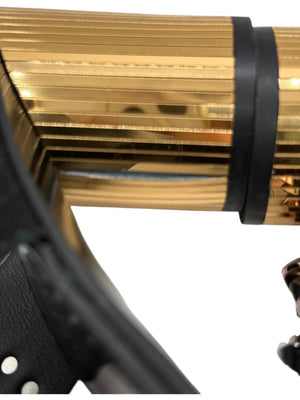 Pedro García Studded Suede & Metallic Block Heel Sandals – Size 39.5