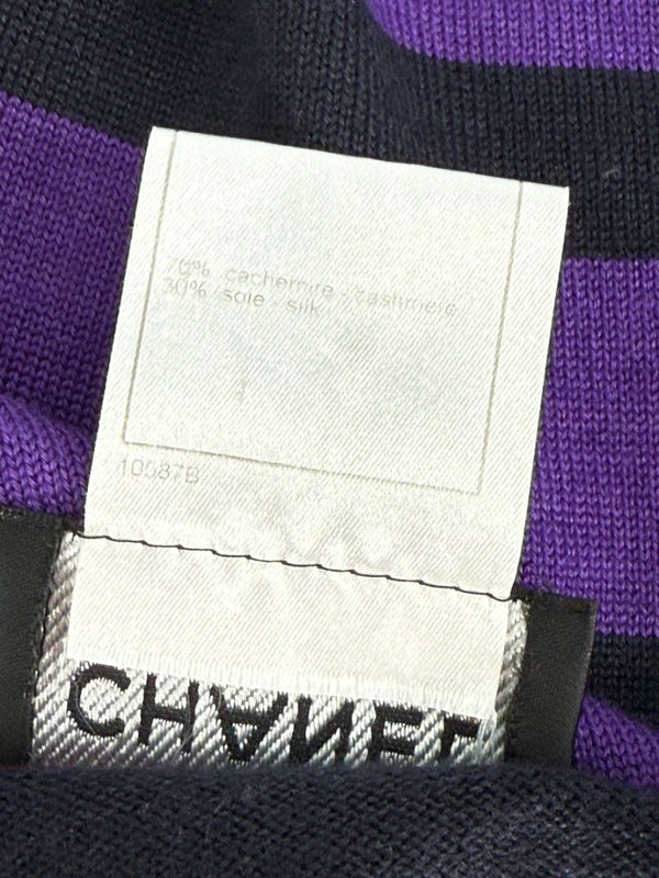 Chanel Cashmere Cardigan and Shell Set - Size 40