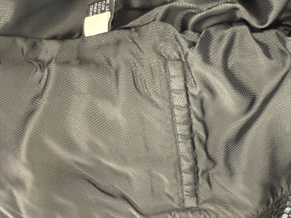 Adler Collection Black & Grey Faux Snake Embossed Leather Pantsuit – New with Tags