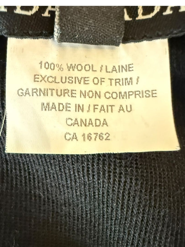 Lida Baday Black Wool Knit Sleeveless Top – XL