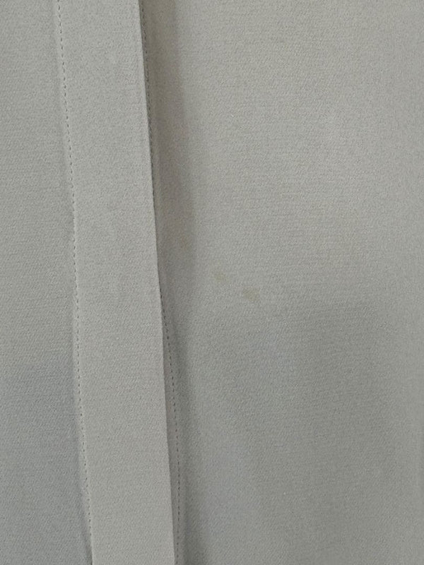 Loro Piana Taupe Silk Short-Sleeve Blouse – Large