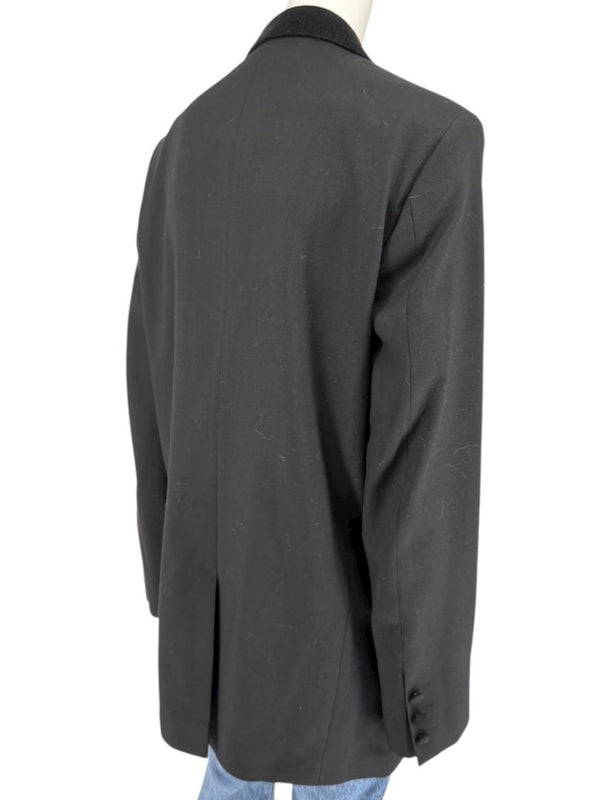 Karl Lagerfeld for H&M Men’s Black Wool Blazer –Size EU 52 / US 42
