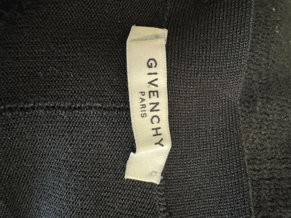 Givenchy Floral Silk-Panel Cashmere Cardigan – Size L