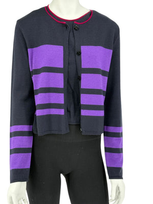 Chanel Cashmere Cardigan and Shell Set - Size 40