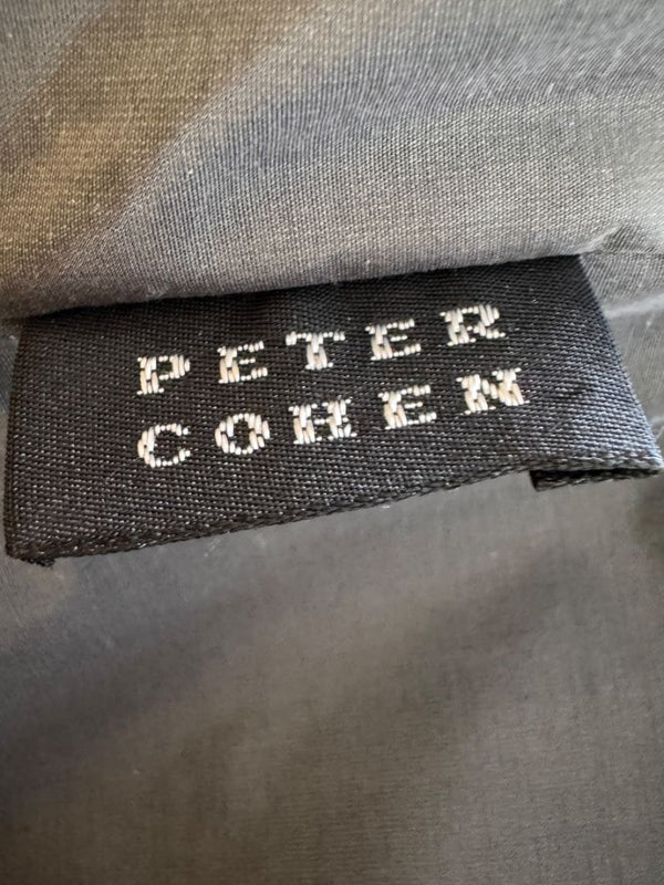 Peter Cohen Olive Brown Textured Fur Jacket – Size L